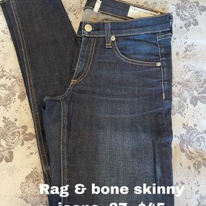 Rag & bone jeans- 27- NWOT